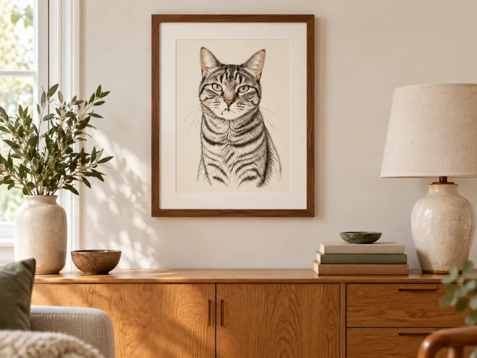 Illustrative scene: for your own wall
